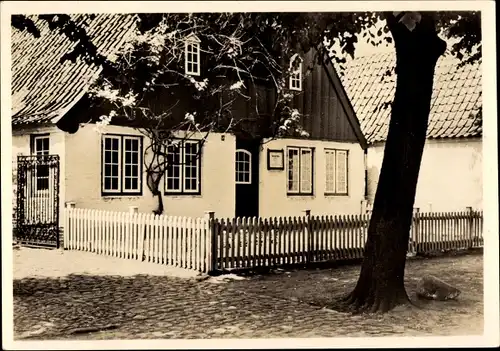 Ak Heide in Holstein, Haus von Lyriker Klaus Groth