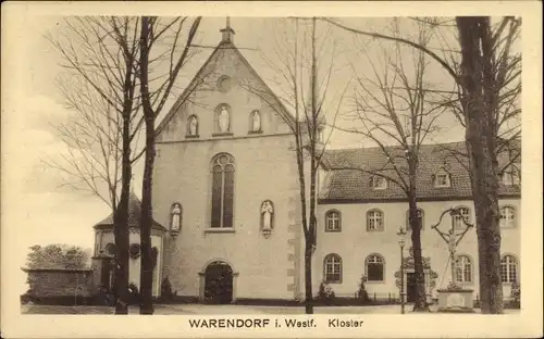 Ak Warendorf im Münsterland, Kloster