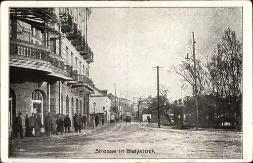 Ak Białystok Bialystok Polen, Straßenpartie