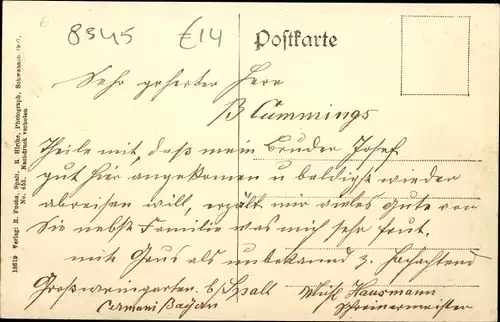 Ak Spalt in Mittelfranken, Gesamtansicht, Rezat