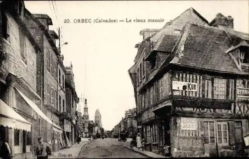 Ak Orbec Calvados, Le vieux manoir