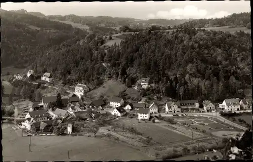 Ak Behringersmühle Gößweinstein in Oberfranken, Vogelschau