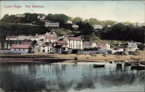 Ak Lyme Regis Dorset England, Harbour