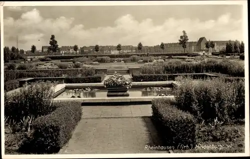 Ak Oberhausen Rheinhausen im Breisgau, Hindenburgpark