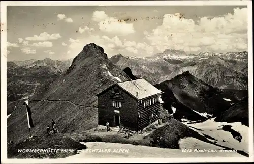 Ak Schruns in Vorarlberg, Wormser Hütte
