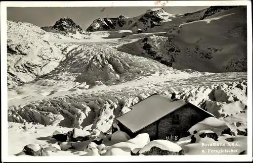 Ak Pontresina Kanton Graubünden Schweiz, Bovalhütte, Persgletscher