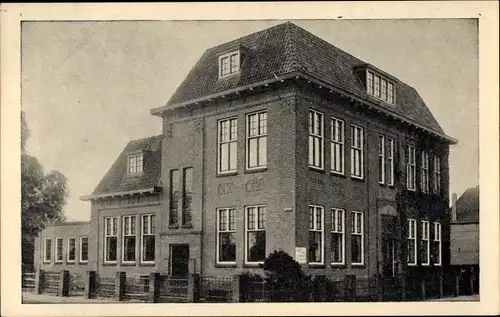 Ak Drachten Friesland Niederlande, Rijkslandbouwinterschool