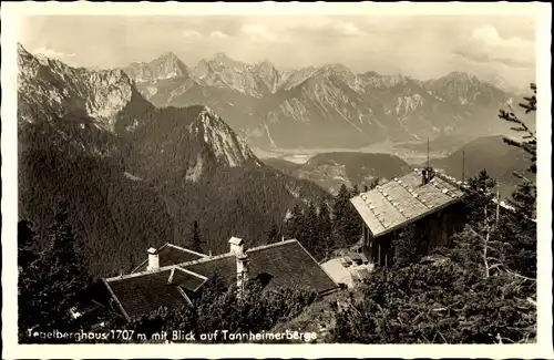 Ak Schwangau im Ostallgäu, Tegelberghaus, Tannheimerberge