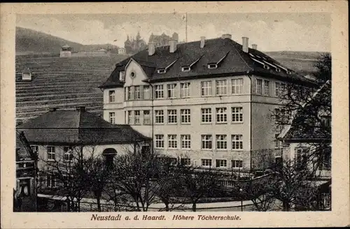 Ak Neustadt an der Weinstraße, Höhere Töchterschule
