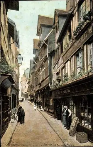 Ak Lisieux Calvados, La Rue aux Fevres