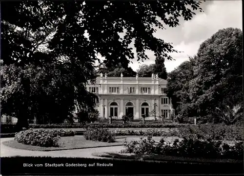 Ak Bad Godesberg Bonn am Rhein, Redoute vom Stadtpark aus gesehen