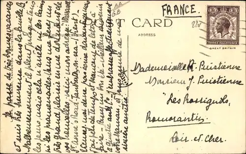 Ak Tankerton Whitstable Kent England, Hotel and Slopes