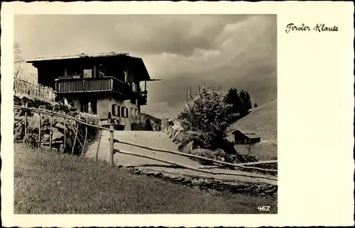 Ak Tirol in Österreich, Tiroler Klaude, Berghütte
