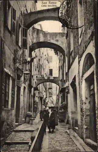 Ak San Remo Ligurien, Citta vecchia