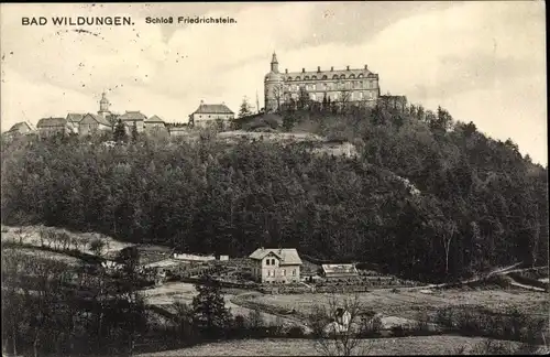 Ak Bad Wildungen in Nordhessen, Schloss Friedrichstein