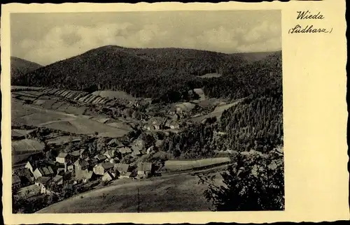 Ak Wieda Walkenried Harz, Totale