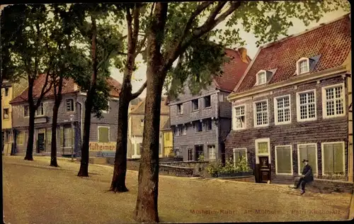 Ak Mülheim an der Ruhr, Petrikirchplatz
