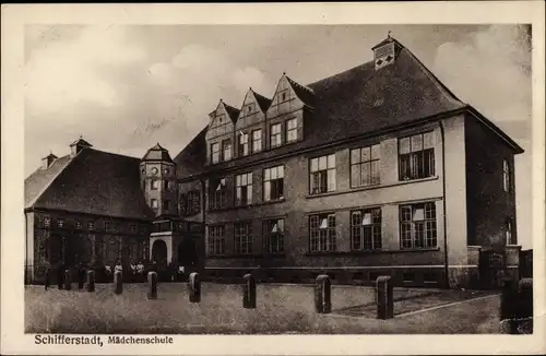 Ak Schifferstadt in Rheinland Pfalz, Mädchenschule