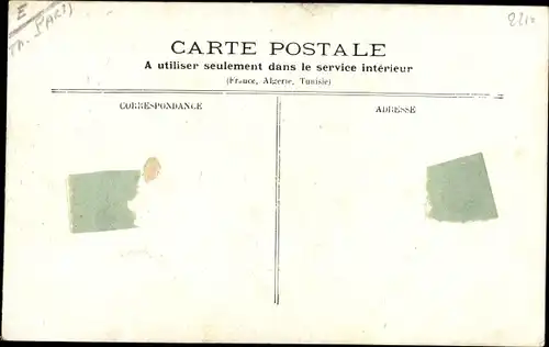 Ak Fête Foraine, un poids lourd, Kind auf einer Waage