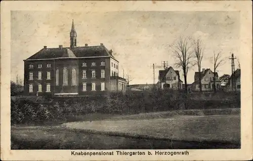 Thiergarten Merkstein Herzogenrath Nordrhein Westfalen, Knabenpensionat