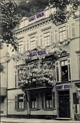 Ak Bad Ems an der Lahn, Hotel Stadt Berlin, Lahnstraße