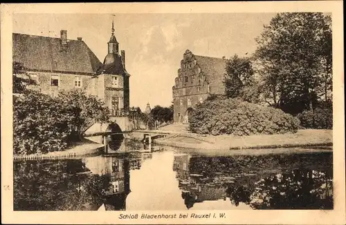 Ak Castrop Rauxel im Ruhrgebiet, Schloss Bladenhorst