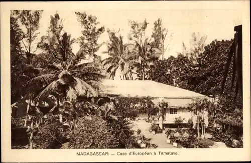 Ak Toamasina Tamatave Madagaskar, Case d'Européen