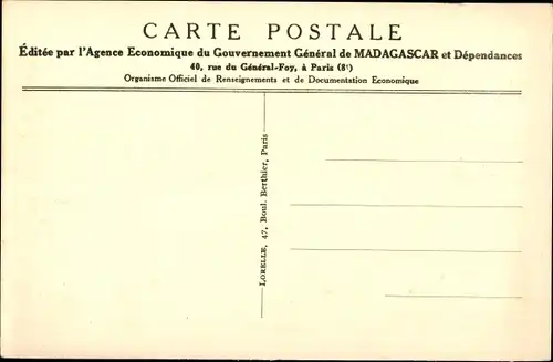 Ak Toamasina Tamatave Madagaskar, Case d'Européen