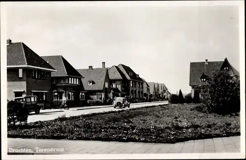 Ak Drachten Friesland Niederlande, Torenstraat