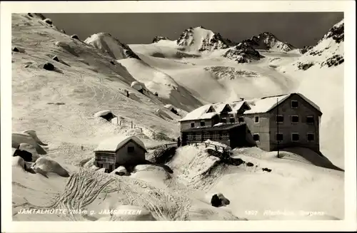 Ak Bregenz am Bodensee Vorarlberg, Risch Lau, Jamtalhütte