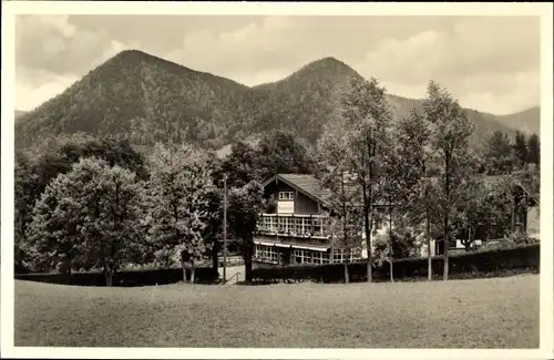 Ak Ruhpolding in Oberbayern, Kinderheilstätte Abt. Marienheim