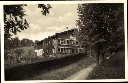 Ak Ruhpolding in Oberbayern, Kinderheilstätte Abt. Marienheim