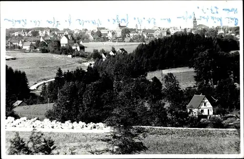 Ak Radevormwald Bergisches Land, Blick auf die vieltürmige Bergstadt