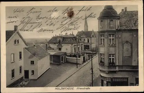 Ak Holzwickede im Ruhrgebiet, Alleestraße