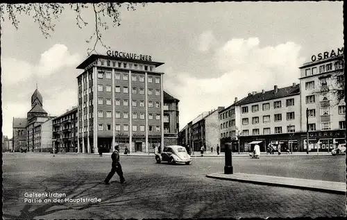 Ak Gelsenkirchen im Ruhrgebiet, Hauptstraße