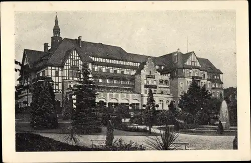 Ak Kudowa Zdrój Bad Kudowa Schlesien, Kurhotel Fürstenhof