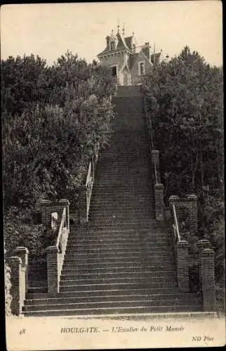 Ak Houlgate Calvados, L'Escalier du Petit Manoir