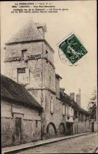 Ak Lisieux Calvados, Rue Paul Banaston