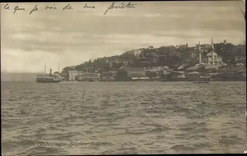 Foto Ak Konstantinopel Istanbul Türkei, Stadtansicht, Moschee, Wasserpartie