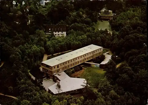 Ak Venusberg Bonn am Rhein, Jugensherberge, Vogelschau