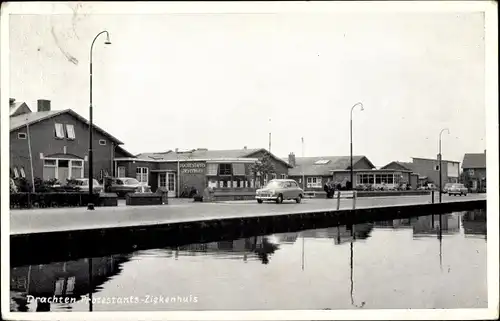 Ak Drachten Friesland Niederlande, Protestants Ziekenhuis