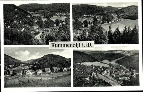 Ak Rummenohl Hagen in Westfalen Ruhrgebiet, Ortsansichten, Panorama