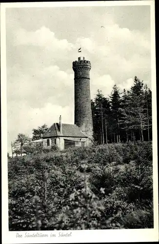 Ak Bad Münder am Deister, Süntelturm