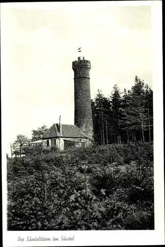 Ak Bad Münder am Deister, Süntelturm