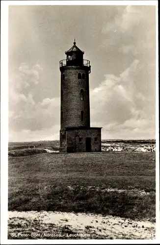 Ak Böhl Sankt Peter Ording, Leuchtturm