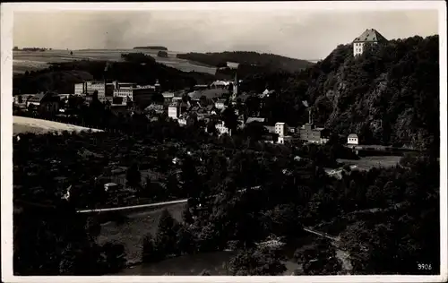 Ak Hirschberg an der Saale, Blick vom hinteren Hag