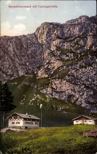 Ak Benediktbeuern in Oberbayern, Tutzinger Hütte