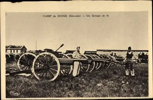 Ak Souge Gironde, Cmp, un groupe de 75