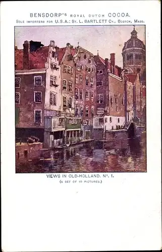 Ak Bensdorp's Royal Dutch Cocoa, Views in Old-Holland