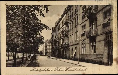 Ak Ludwigshafen am Rhein, Wittelsbachstraße